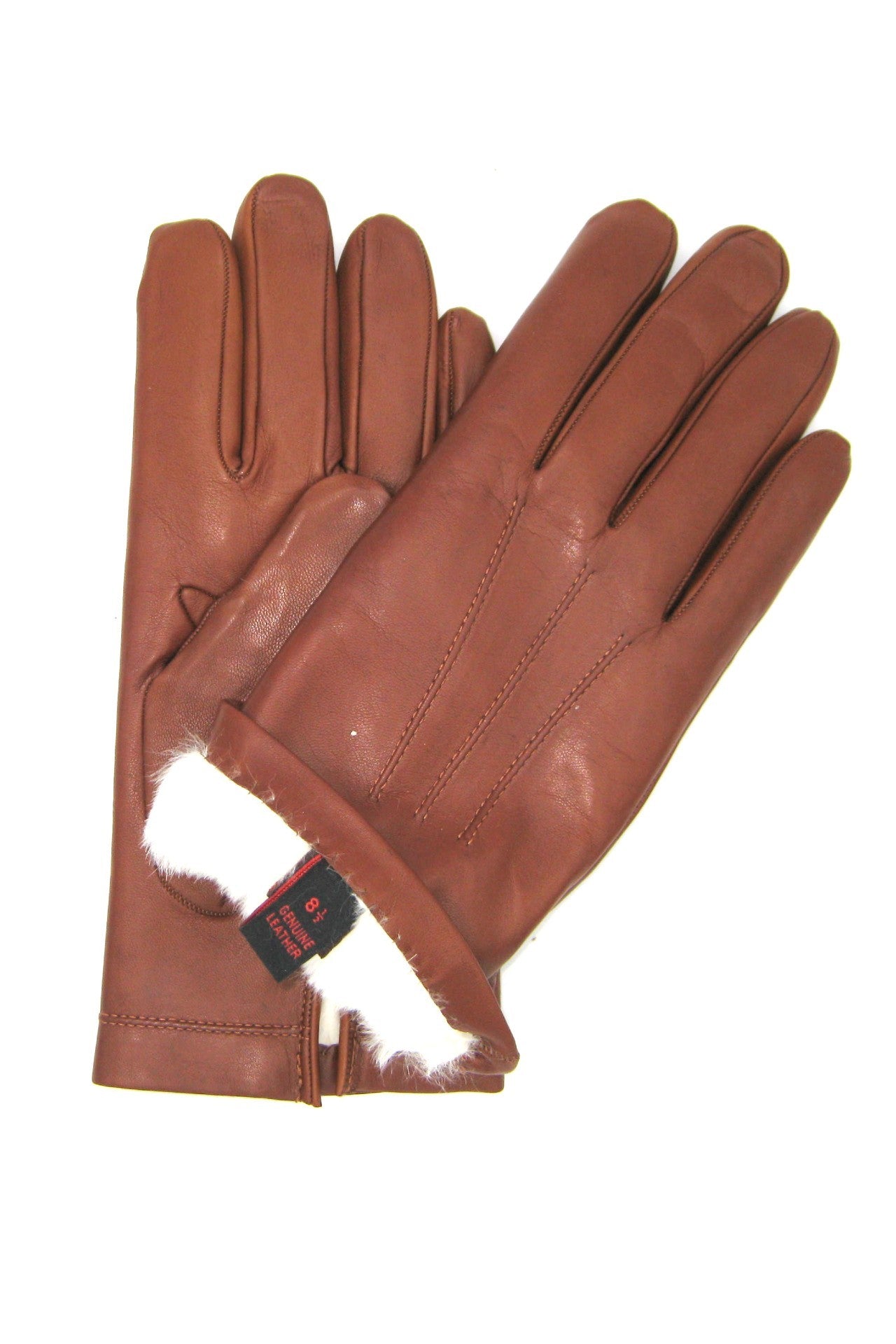 Guanto Nappa foderato Lapin - Tan