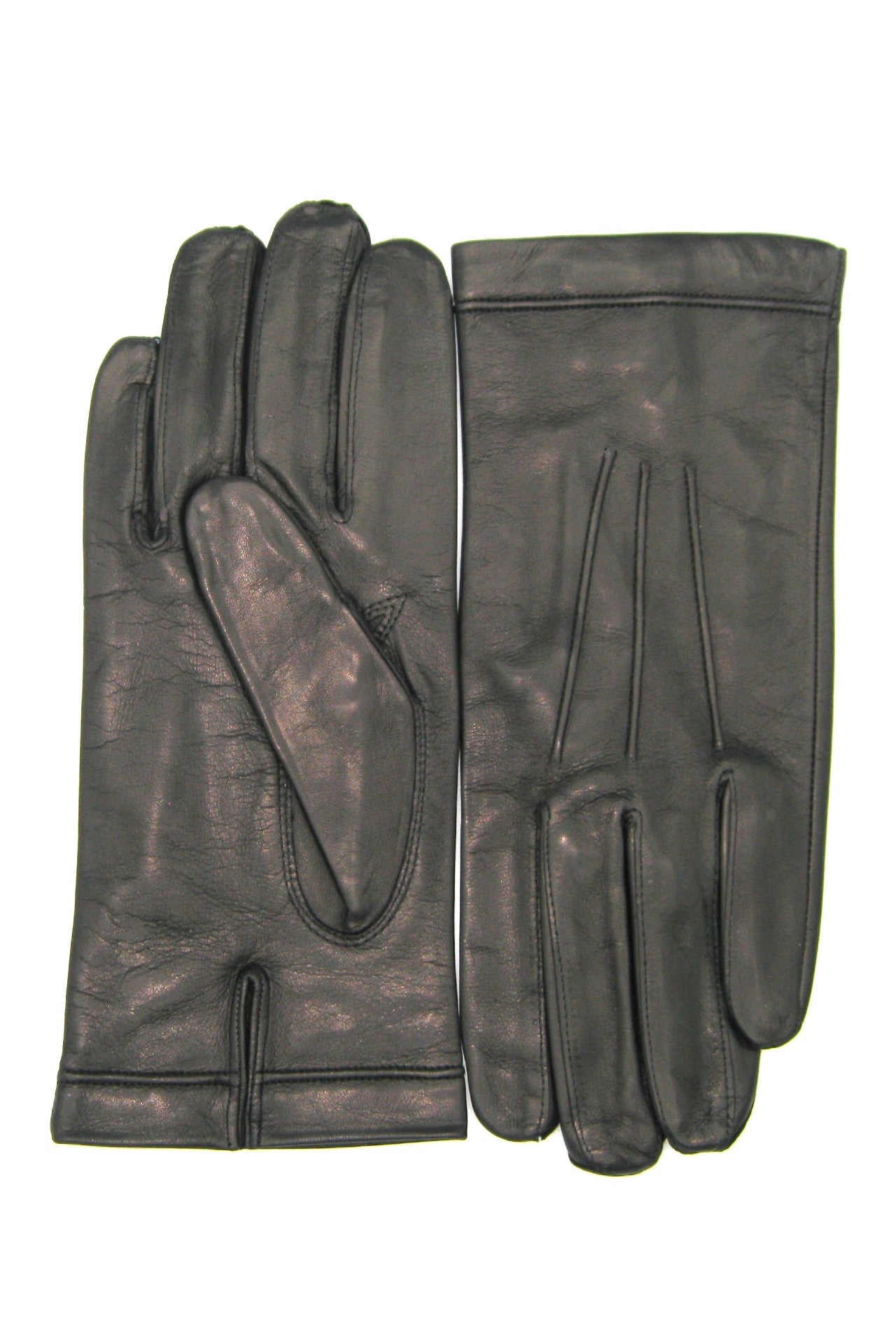 Guanto in nappa foderato seta - Nero