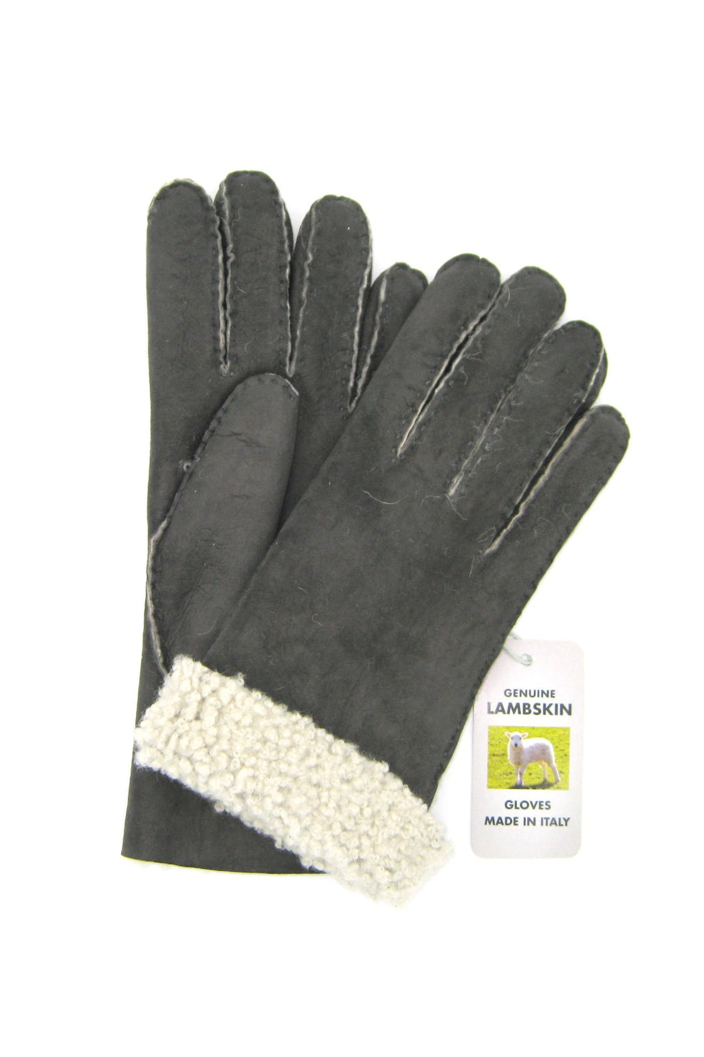 Guanto Montone cucito a mano - Grigio