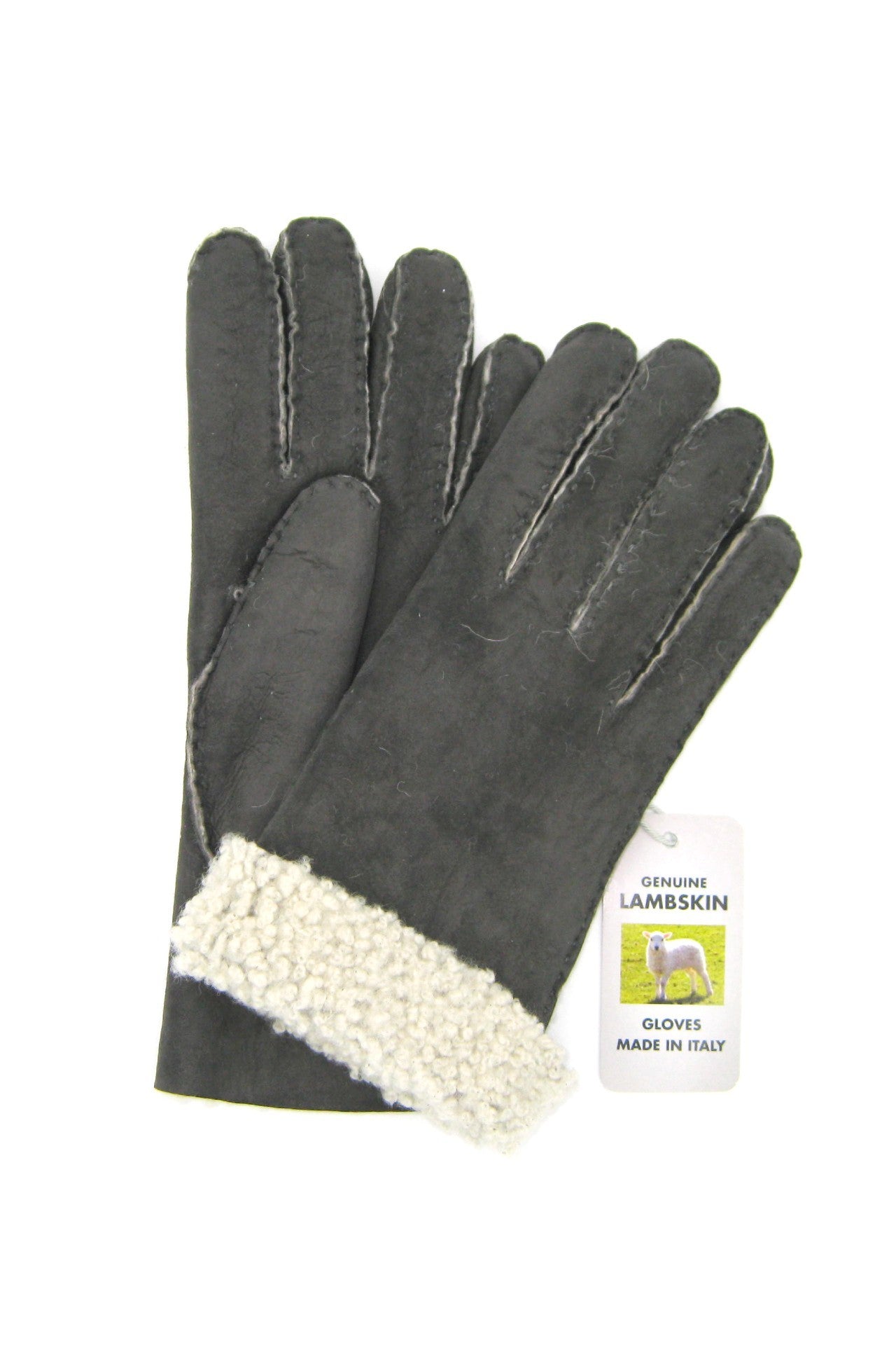 Guanto Montone cucito a mano - Grigio