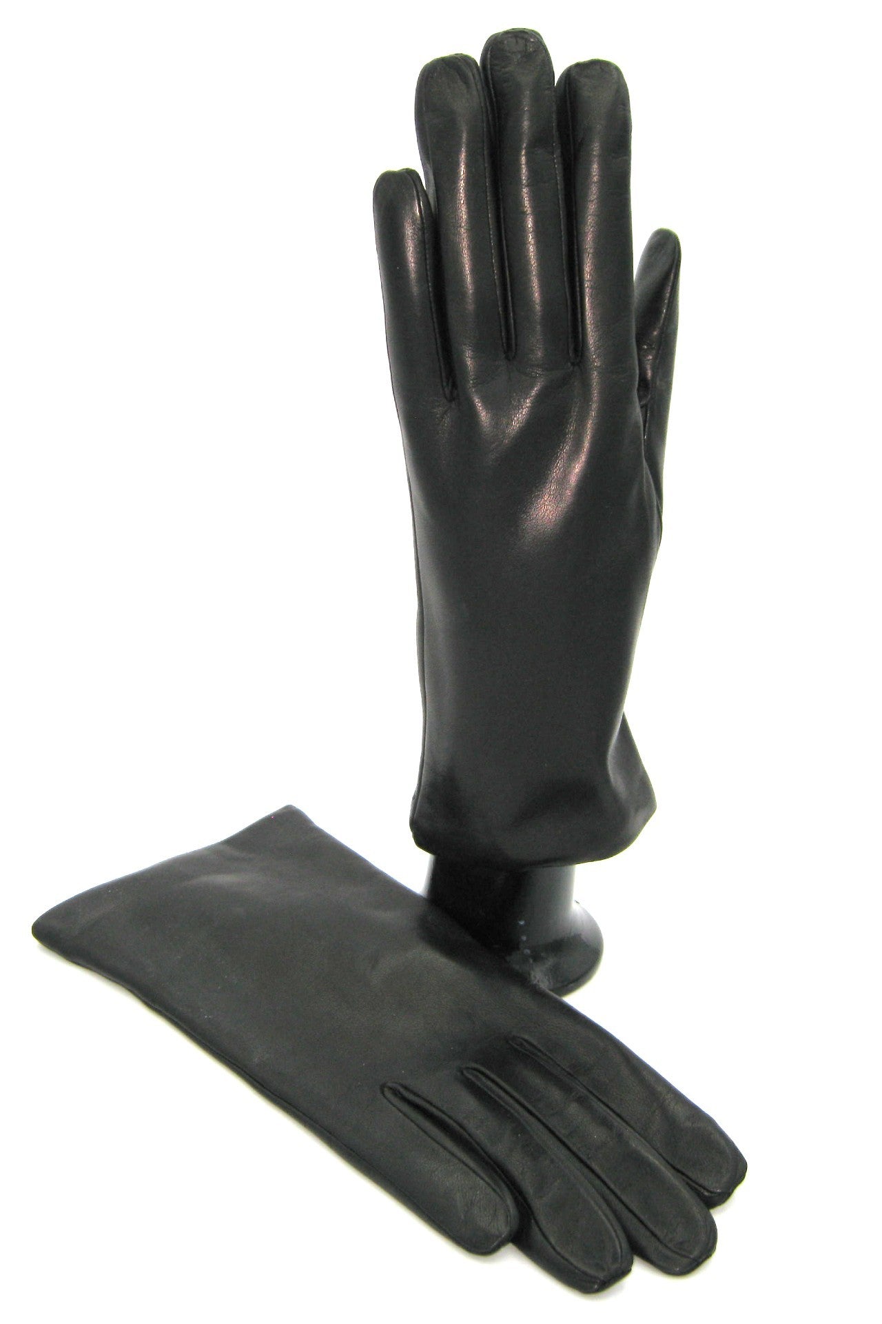 Guanto Nappa foderato cashmere - Nero