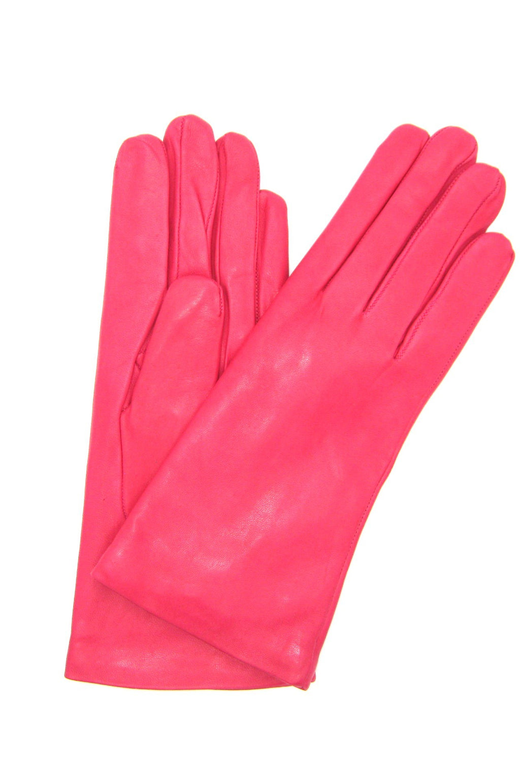Guanto Nappa foderato cashmere - Fuxia