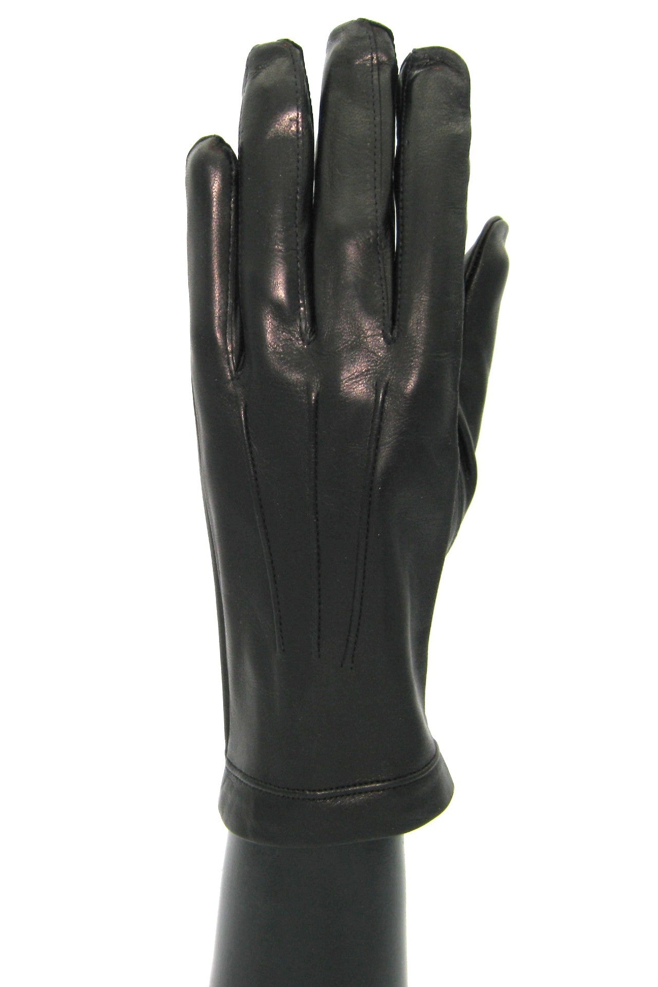 Guanto in nappa foderato seta - Nero