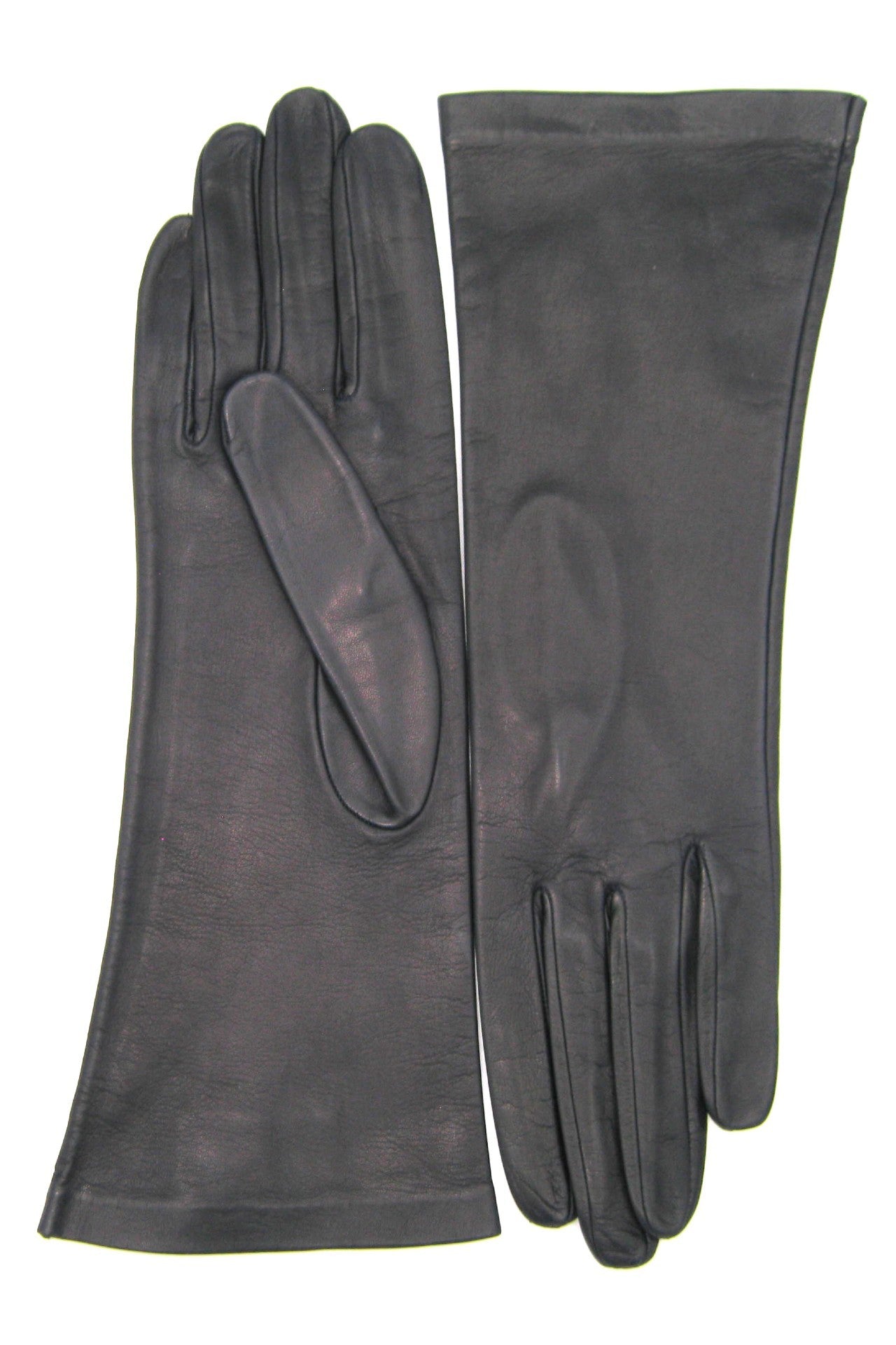 Guanto Nappa foderato seta - Navy