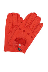 Guanto nappa guida dita intere - Rosso