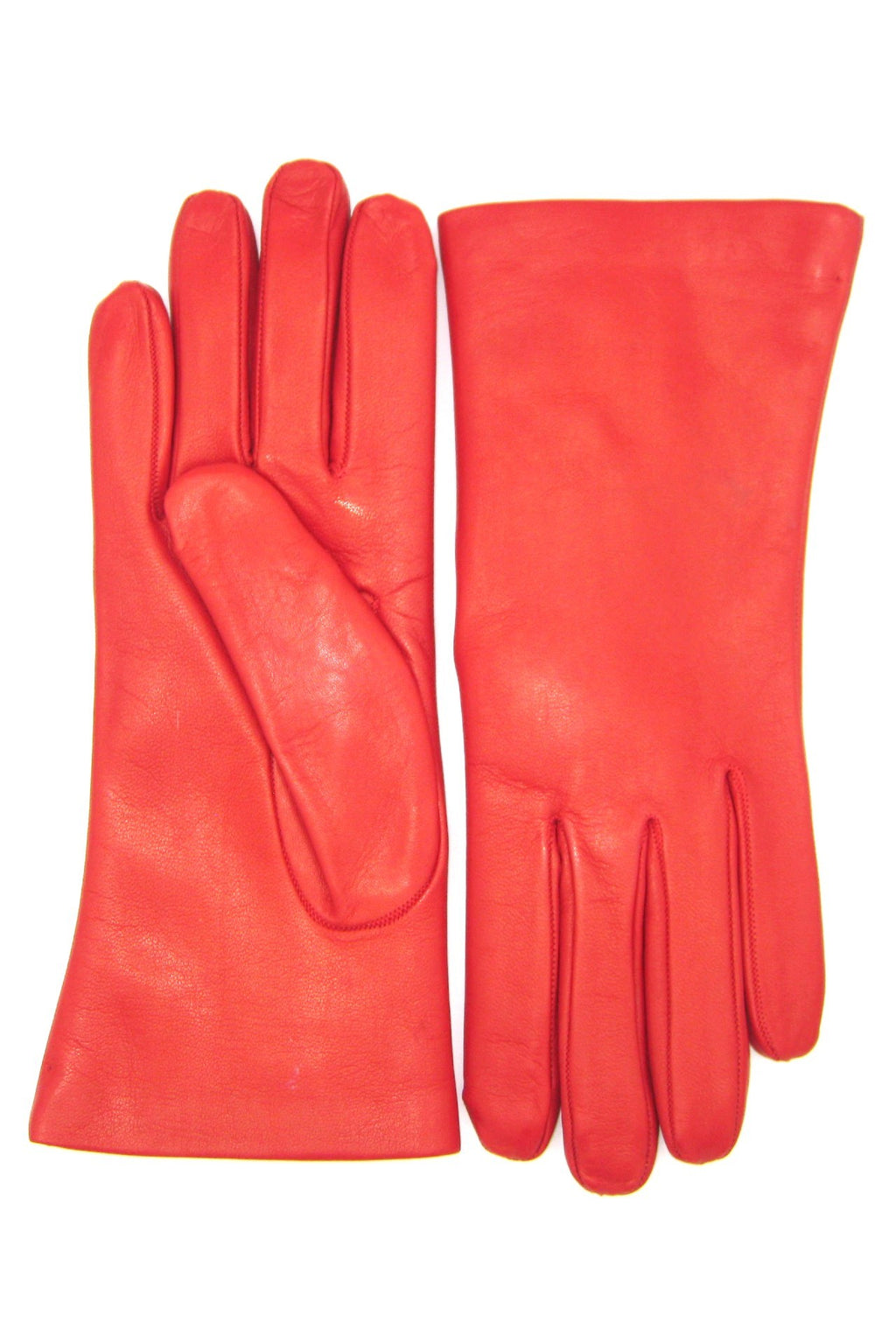 Guanto Nappa foderato Lapin - Rosso