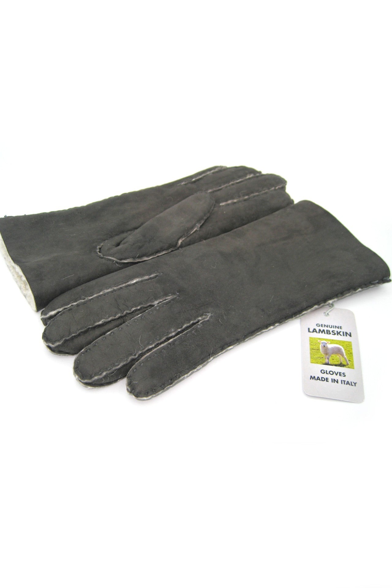 Guanto Montone cucito a mano - Grigio