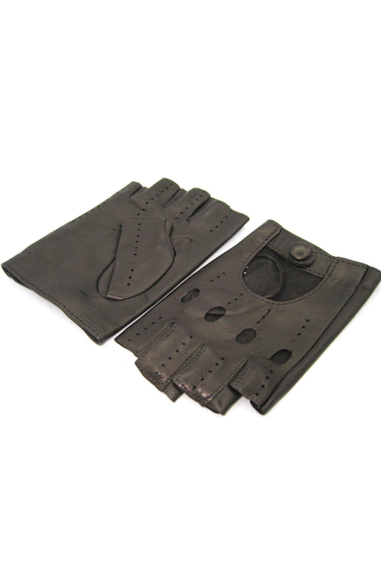 guanto nappa guida mezze dita - T.Moro