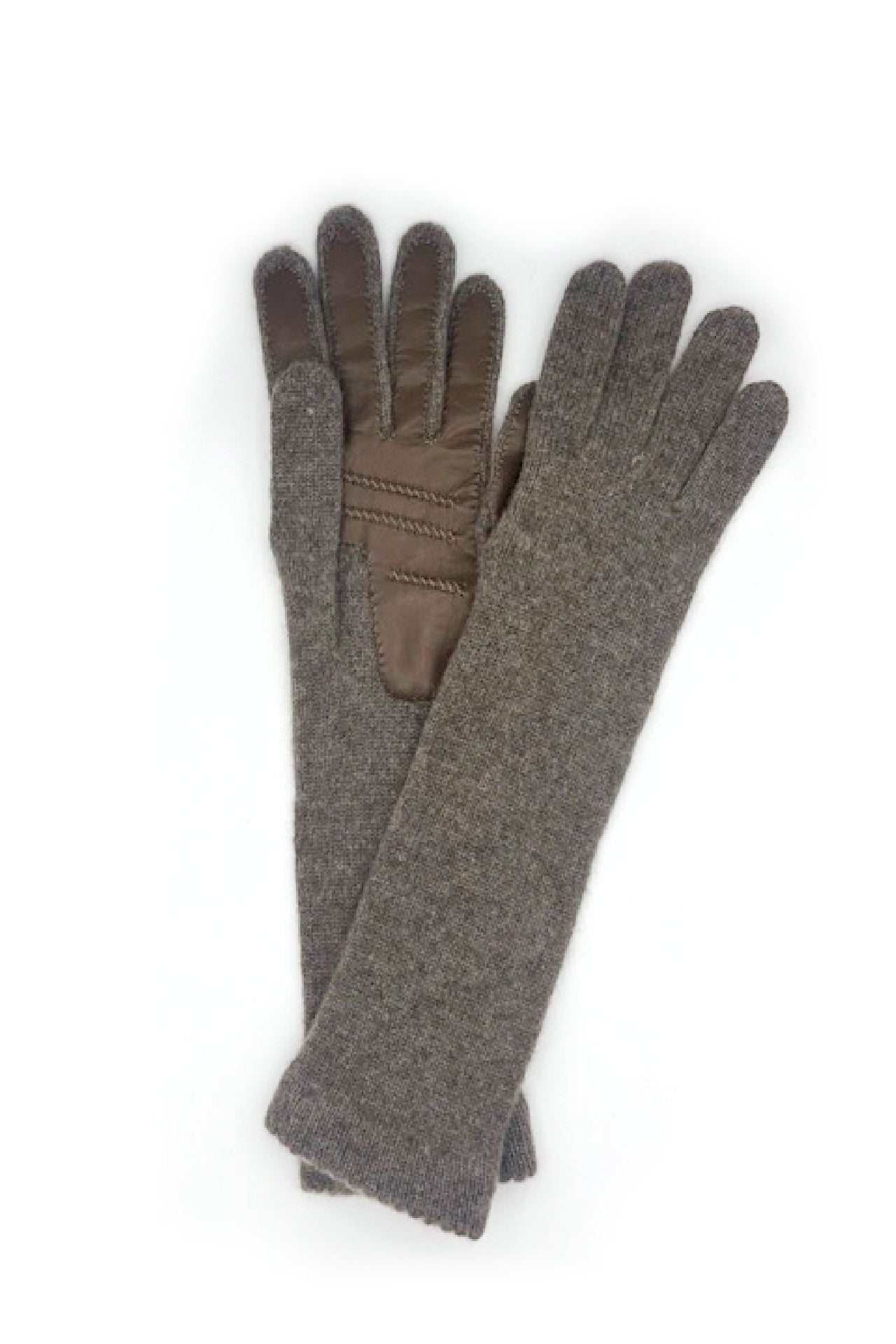 100% 4bt cashmere glove with Nappa palm - Castoro