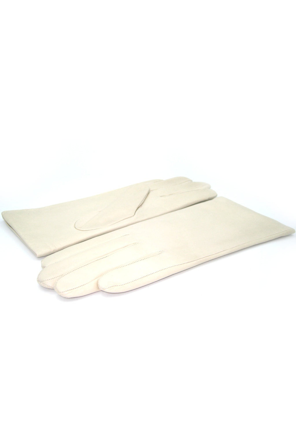 Nappahandschuh mit Kaschmirfutter - Creme