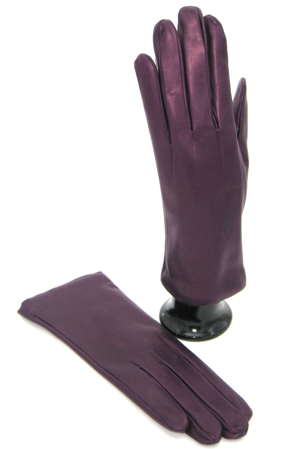 Guanto Nappa foderato cashmere - Viola