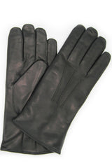Guanto Nappa foderato cashmere 3bt - Nero