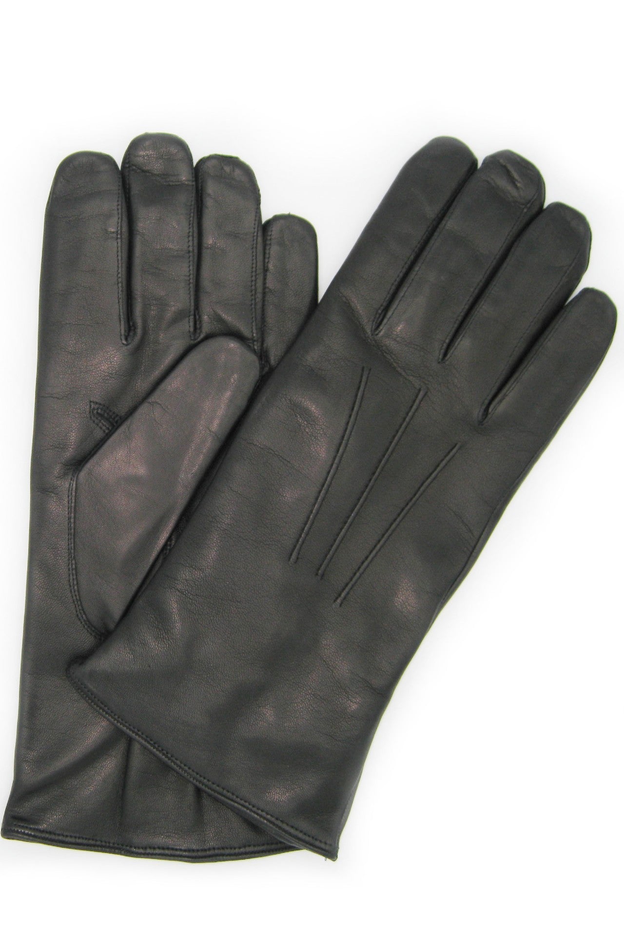 Guanto Nappa foderato cashmere 3bt - Nero