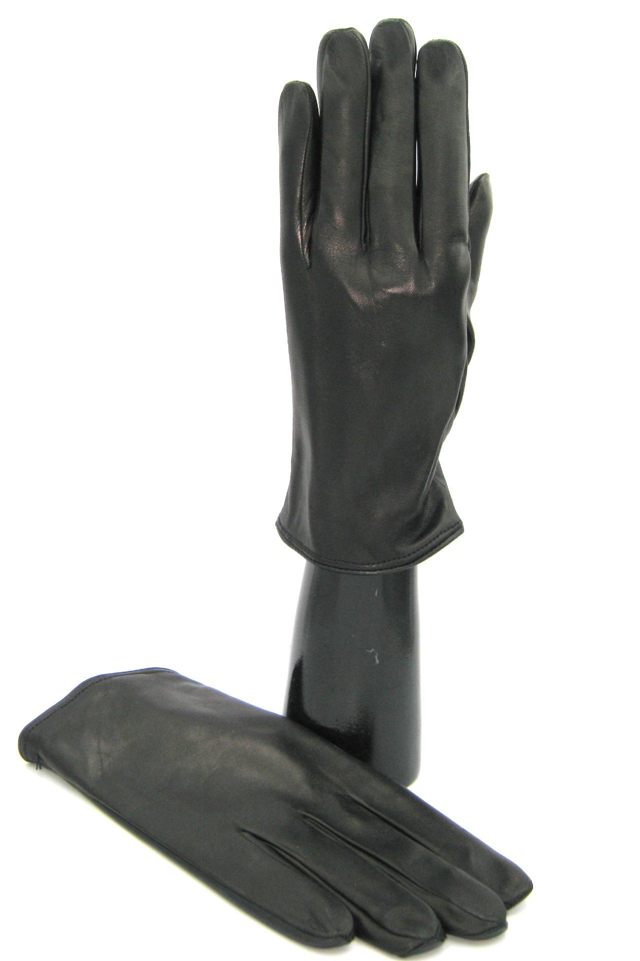 Guanto in Nappa fodera cashmere,Touch screen - Nero/Nero