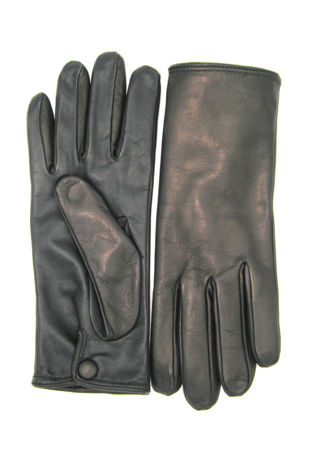 Guanto Nappa fodera cashmere Touch Screen - Nero