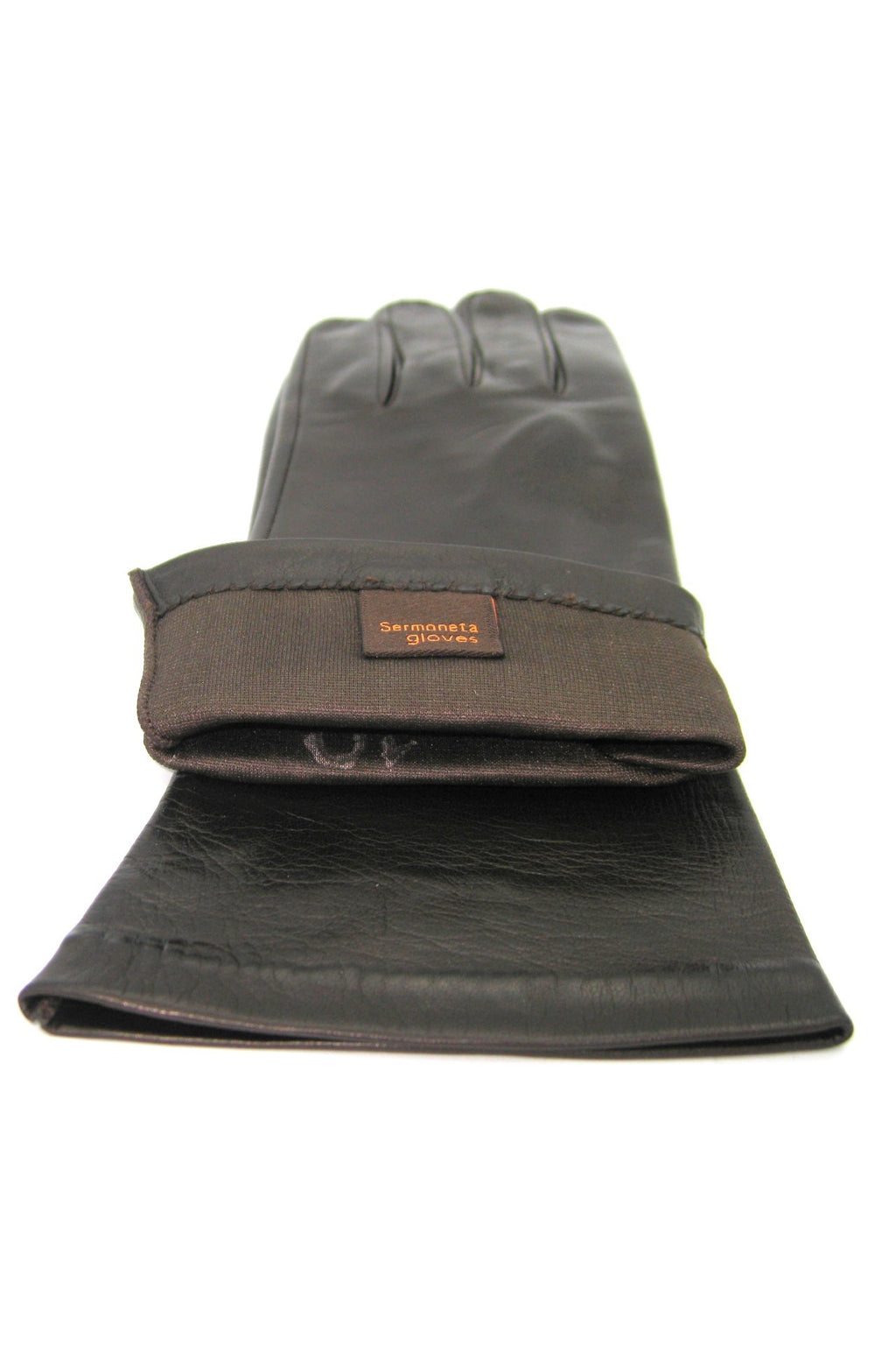 Guanto Nappa foderato seta - Testa di Moro