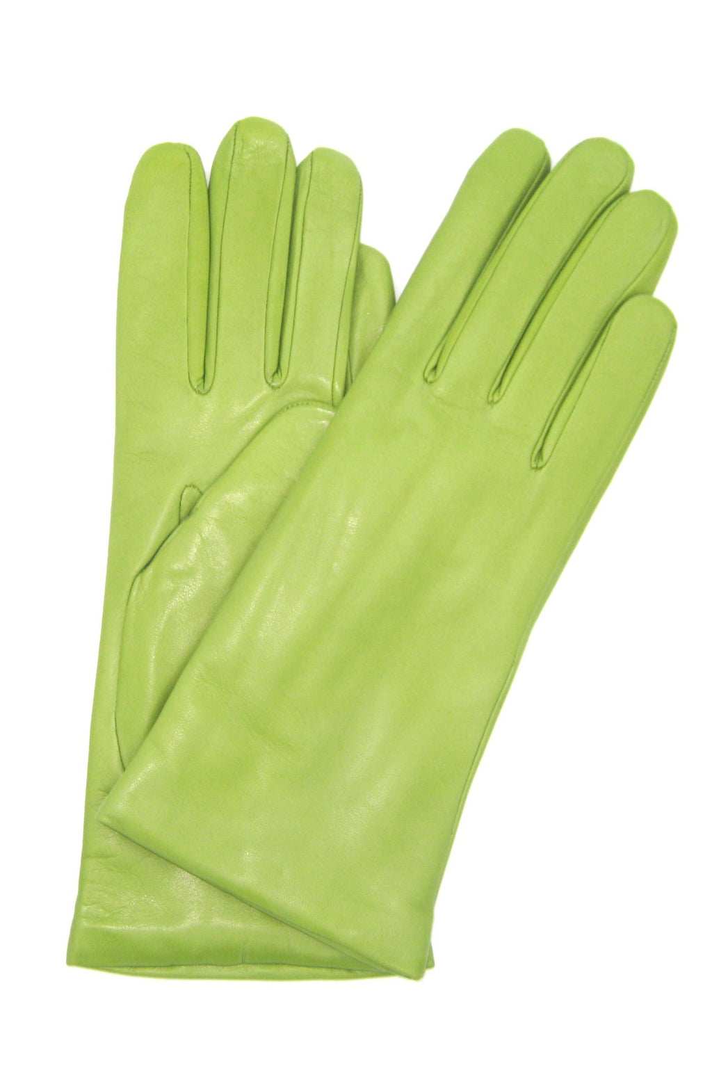 Guanto Nappa foderato cashmere - Verde Pistacchio