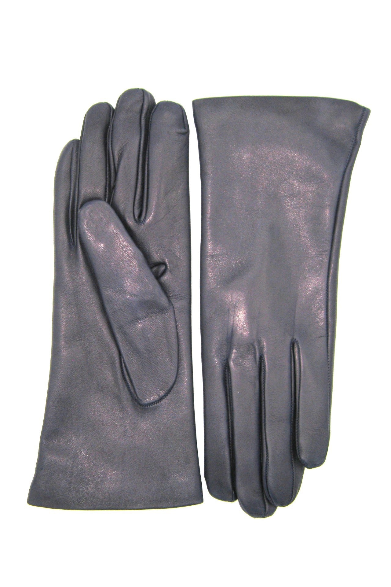 Guanto Nappa foderato cashmere - Navy