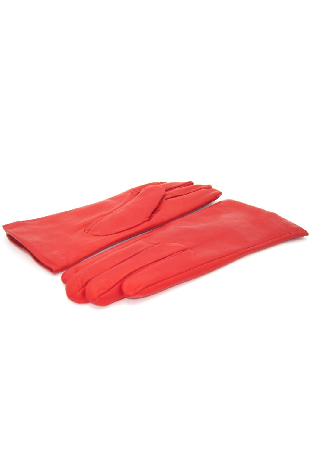 Guanto Nappa foderato cashmere - Rosso