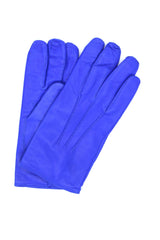 Guanto Nappa foderato cashmere - Blu/Royal