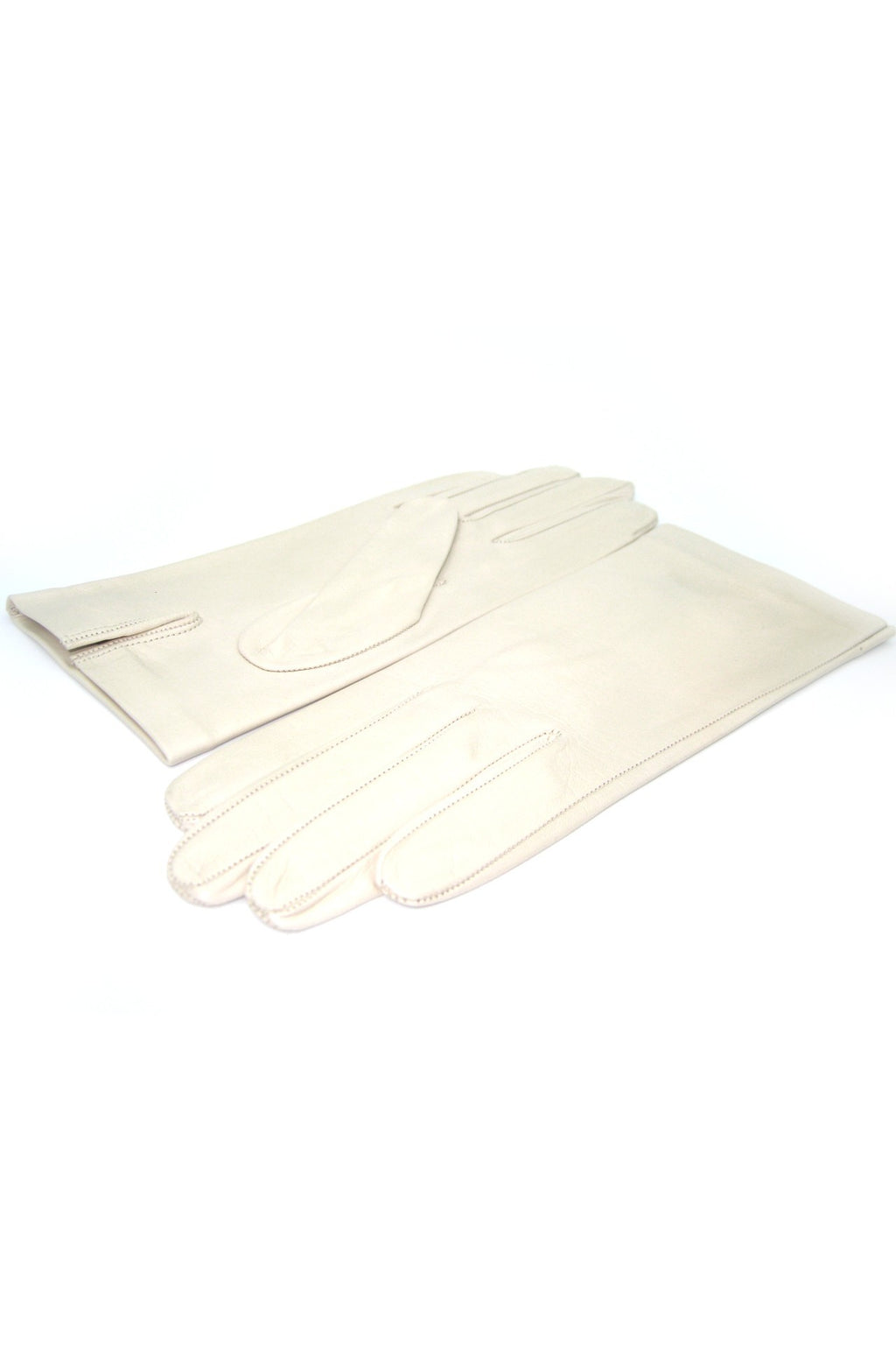 Guanto Nappa fodera seta - Panna