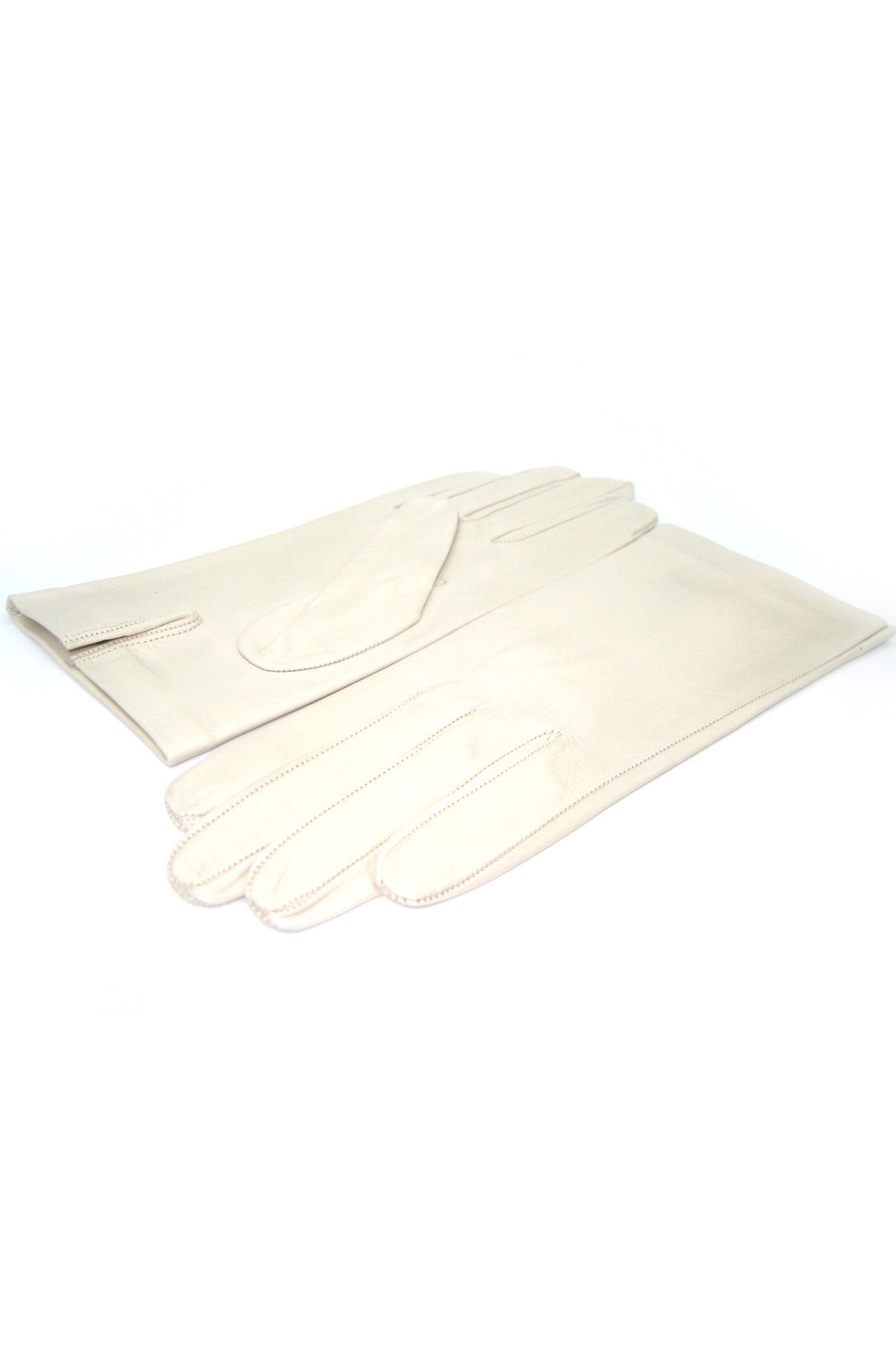 Guanto Nappa fodera seta - Panna