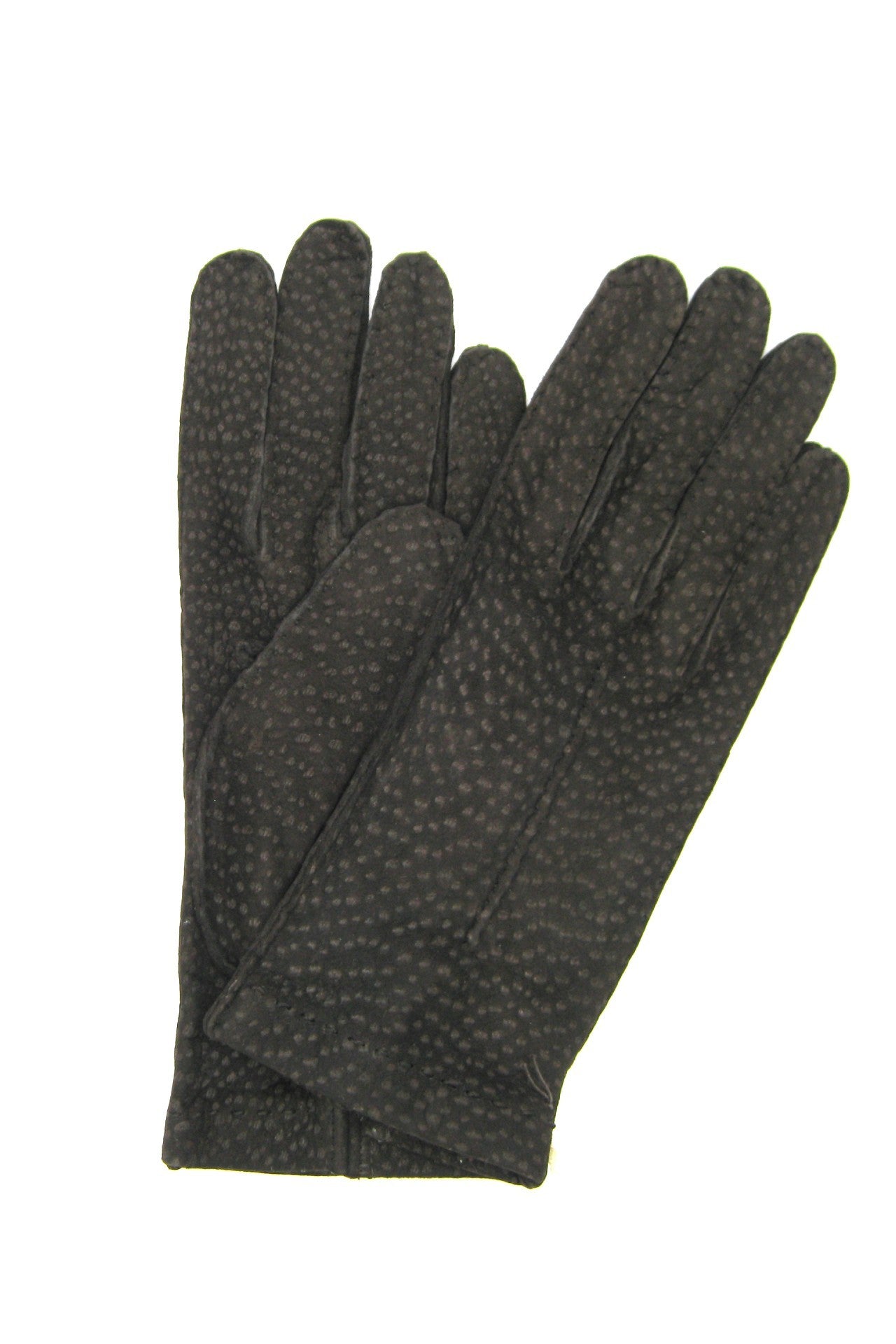 Guanto in Carpinchos sfoderato cucito a mano - Testa di Moro