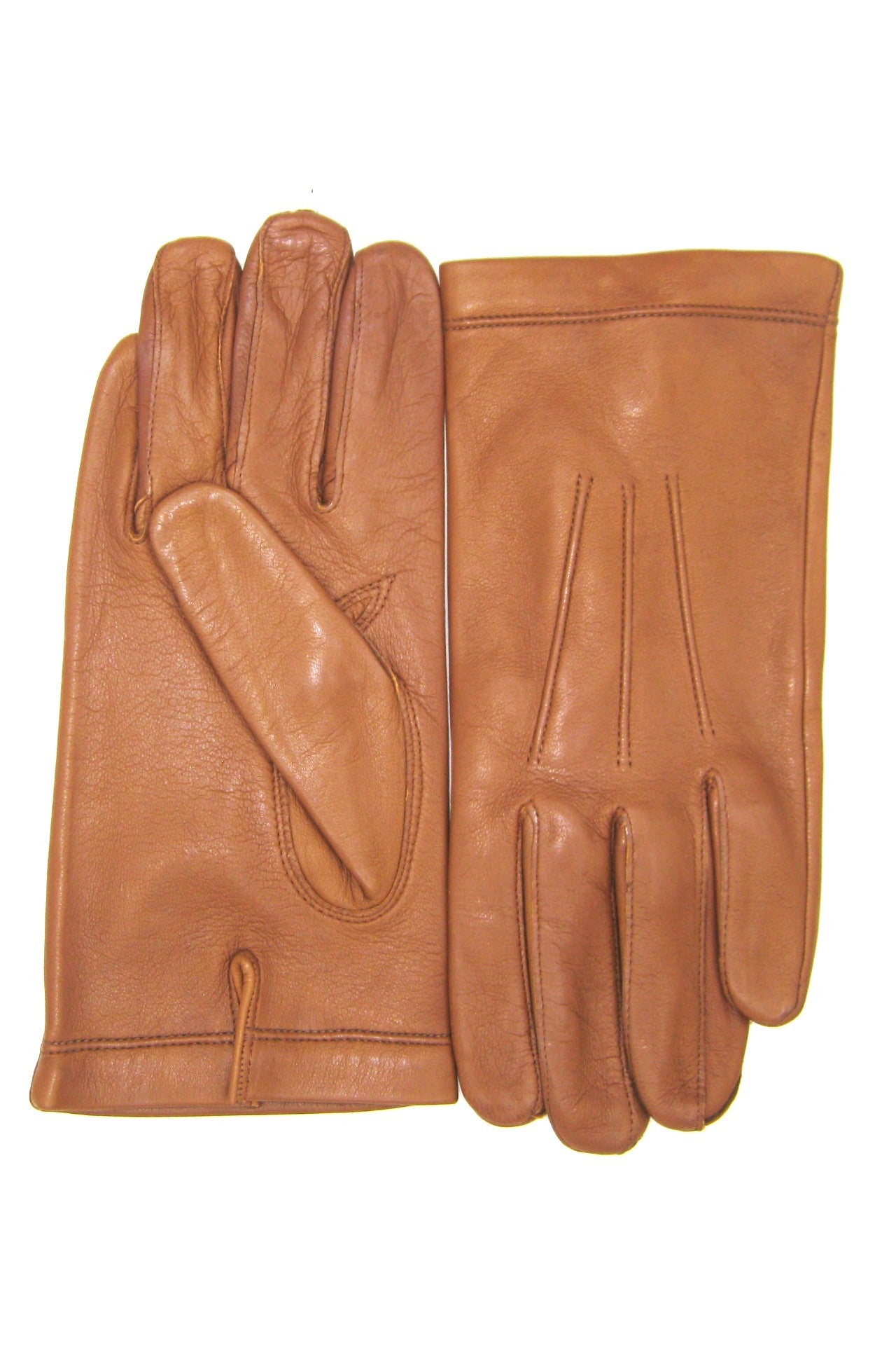 Guanto in Nappa foderato seta - Tan