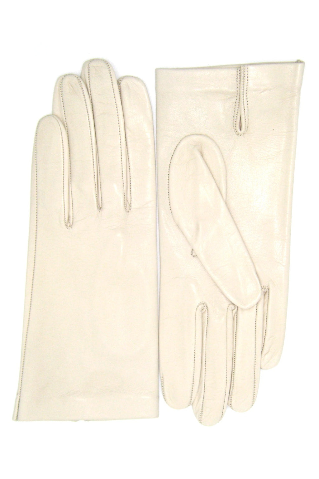 Guanto Nappa fodera seta - Panna