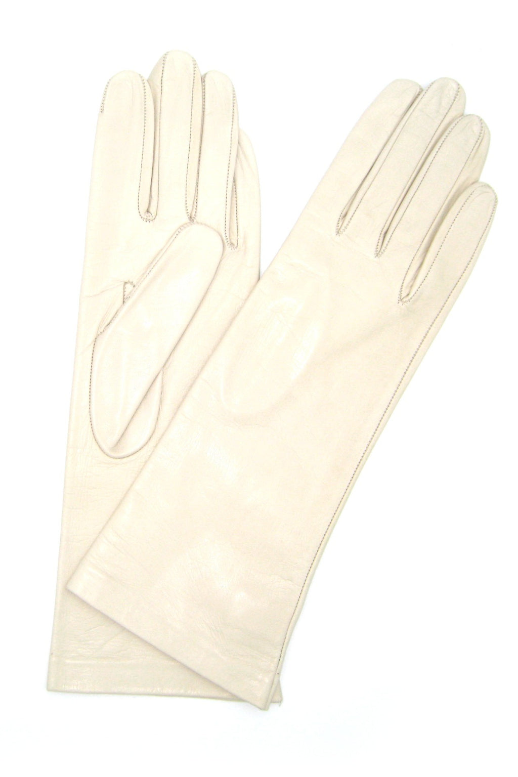 Guanto Nappa foderato seta - Panna